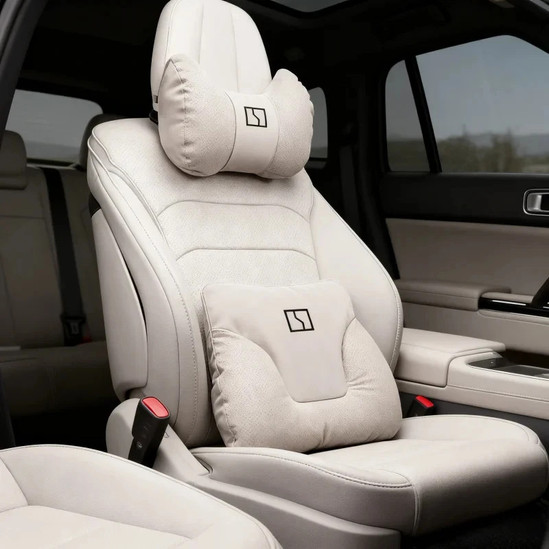 

ZEEKR 001 007 009 003 001FR GT 7X 9X Car Accessories Car Headrest Neck Support Seat Lumbar Cushion Soft Neck Pillow