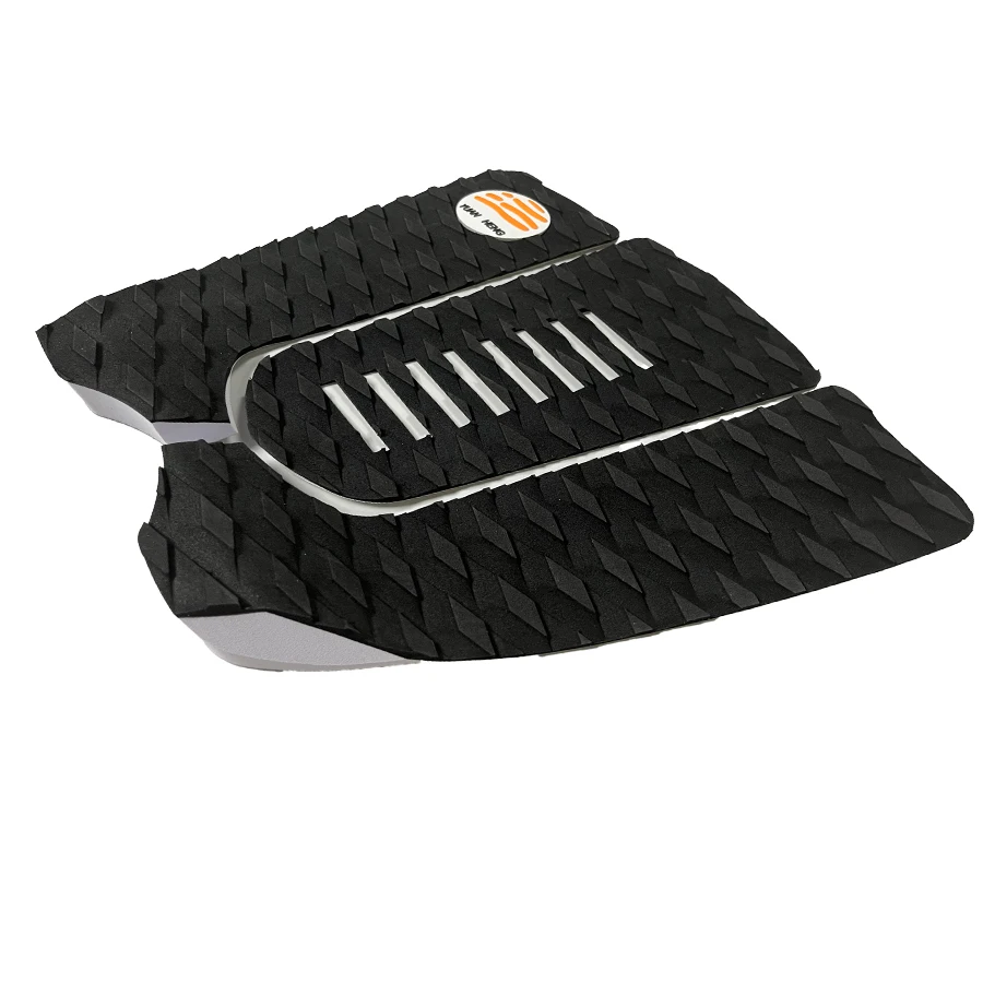 Black Non Slip Surfboard Traction Pad Eva Foam Deck Mat Surf Surfing Sheet Diamond Self Adhesive Grip Brand 3pcs/set Skateboard view 5