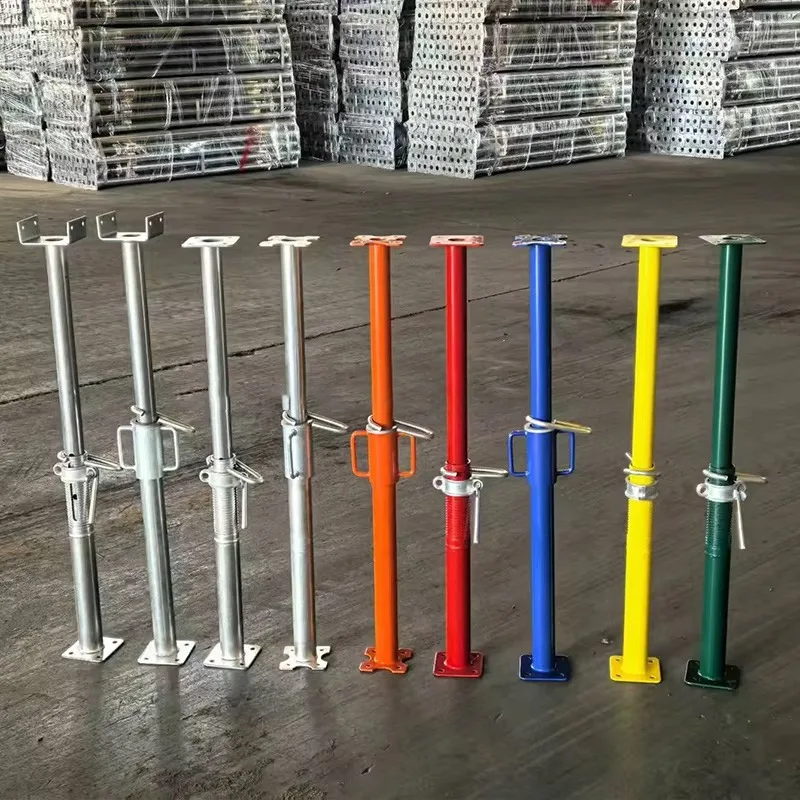 Adjustable steel scaffold support pillar concrete formwork jack