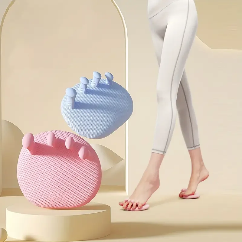 Treinador de arco de pé para pés chatos e alívio de fascite plantar, suporte de arco portátil, cinta de exercício de fortalecimento para academia em casa