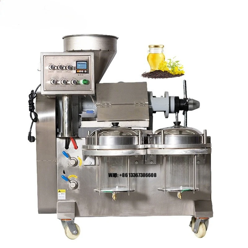 Prensa de aceite para semillas, prensa de aceite para cacahuates, soja, girasol y semillas de sésamo