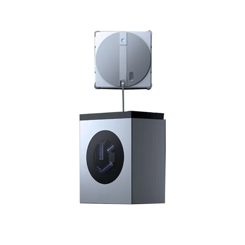 Robot W3 automatic glass cleaning spray water wet glass cleaning base station washing rag