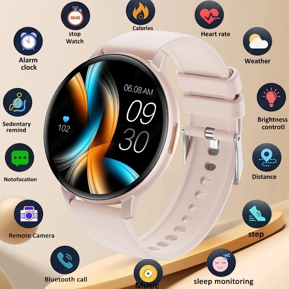 

2025 New Fashion Bluetooth Call Smart Watch Men Sports Mode Heart Rate Health Waterproof Smartwatch Women For Android & iOS