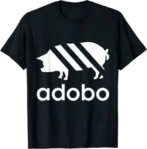 Camiseta con estampado de cerdo Adobo, camisa divertida de piñoy, filigrana, Humor, regalo de Filipinas, S-3XL