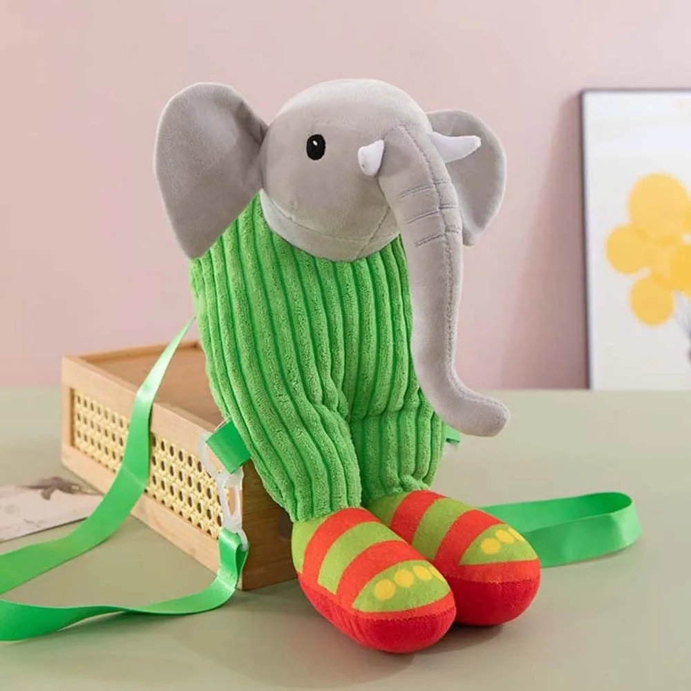 オーナメント ソフト タンツンサフール フィギュア バッグ カエル 漫画 トララレロ トラララ バックパック 象 タイヤデザイン ぬいぐるみバッグ 誕生日プレゼント