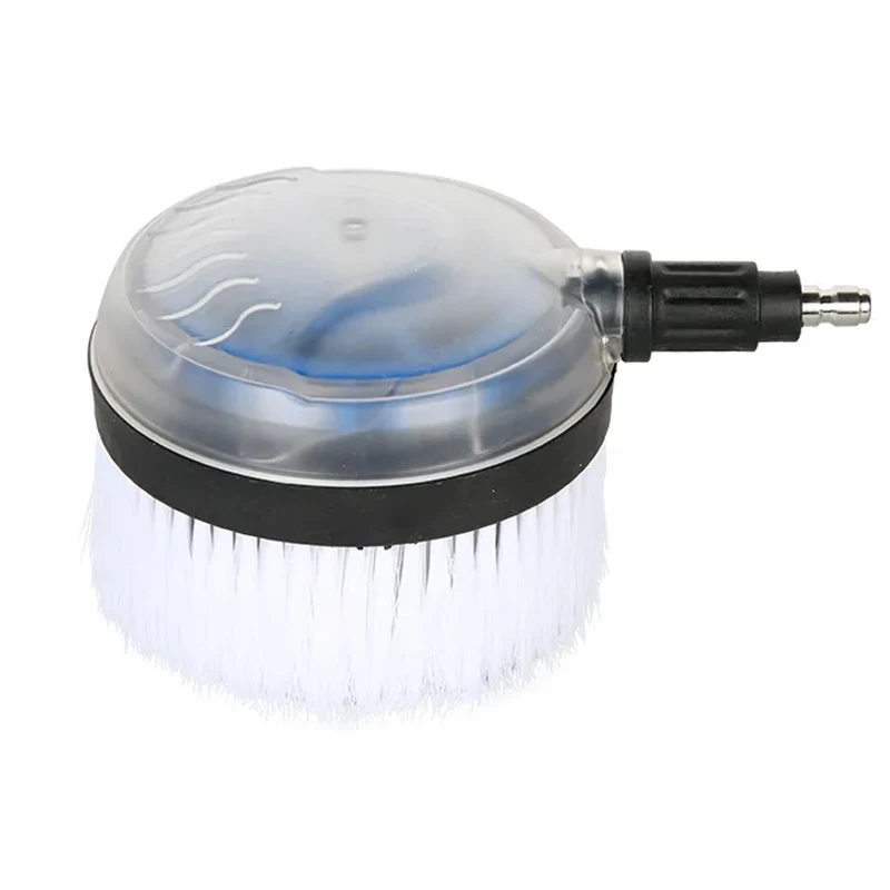 

High Pressure Cleaning Brush 360 Degrees Rotating Car Wash Brush 1/4 Quick Insert High Pressure Spray Gun Water Brush Water gun