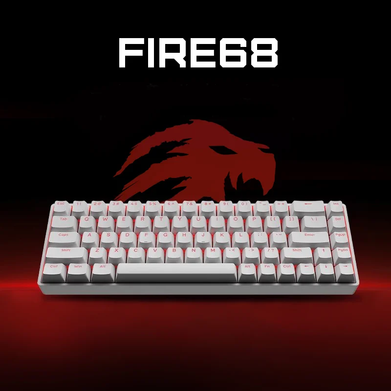 MADLIONS Fire68 Ultra Magnetic Switch Mechanical Keyboard Game Keyboard Support Quick Triggering