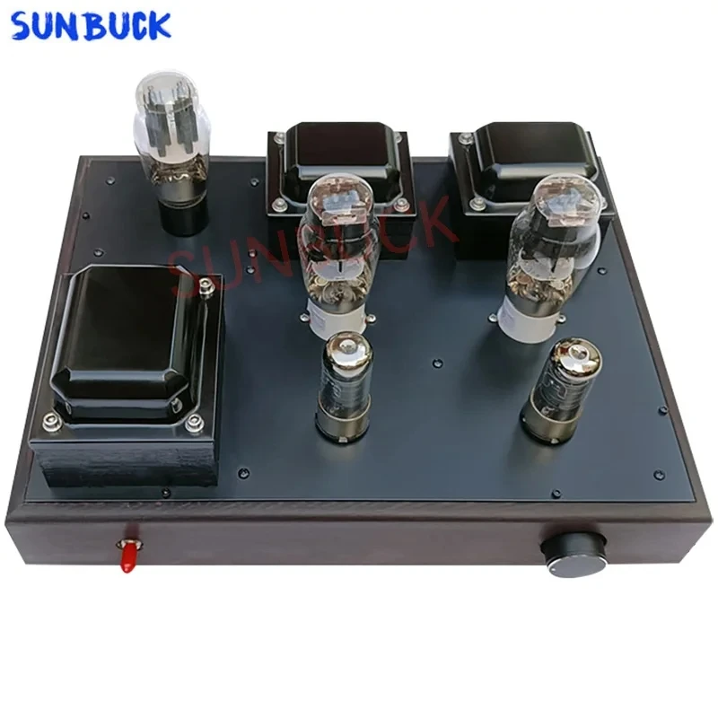 SUNBUCK 5Z3P 6J8P Push 2A3 Tube Amplifier HIFI Single Ended Tube Amplifier 2 Stereo 4W Vacuum Tube Amplifier Audio