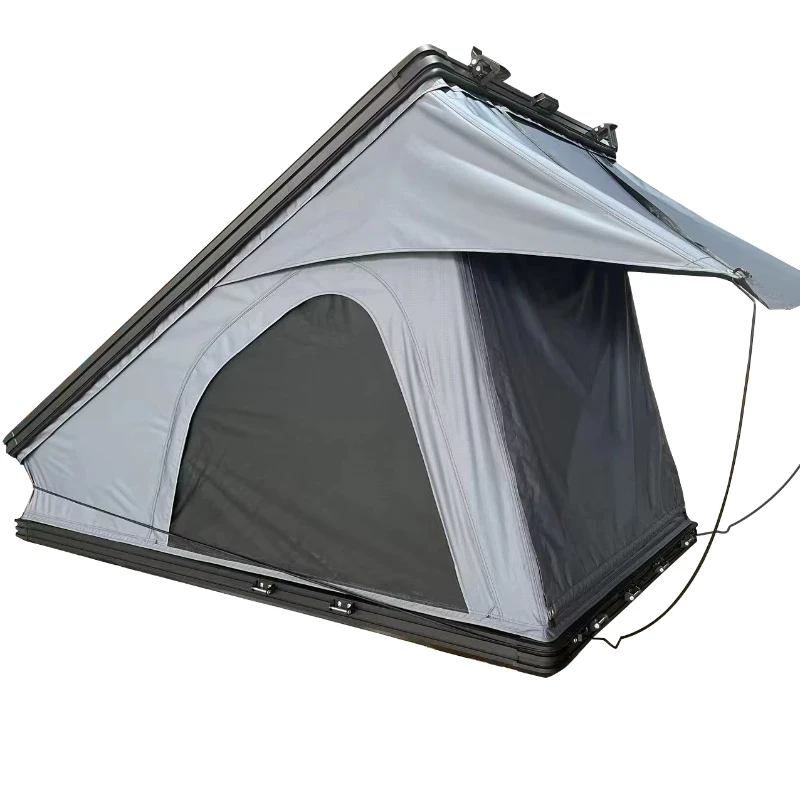 

Rooftop Tent Hard Aluminum 2 Person Foldable Camping Tent