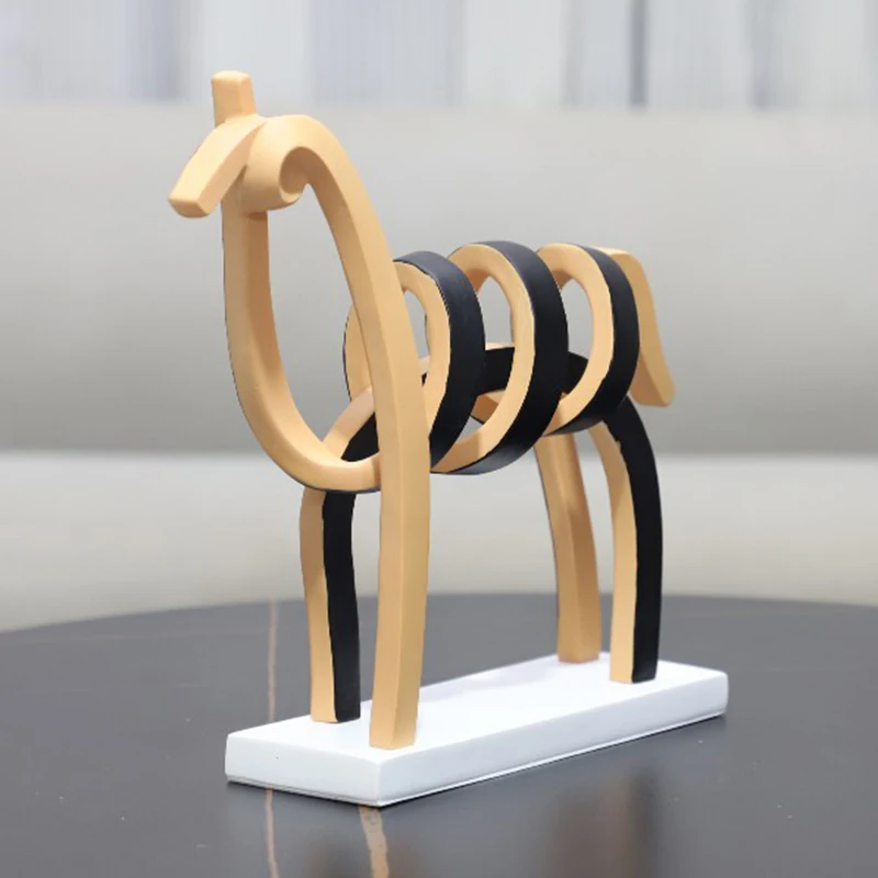 

Animal Figurines Table Top Creative Accessorie Interior Miniatures Art Decoration Ornaments Holiday Gift Ideas Desk Accessories