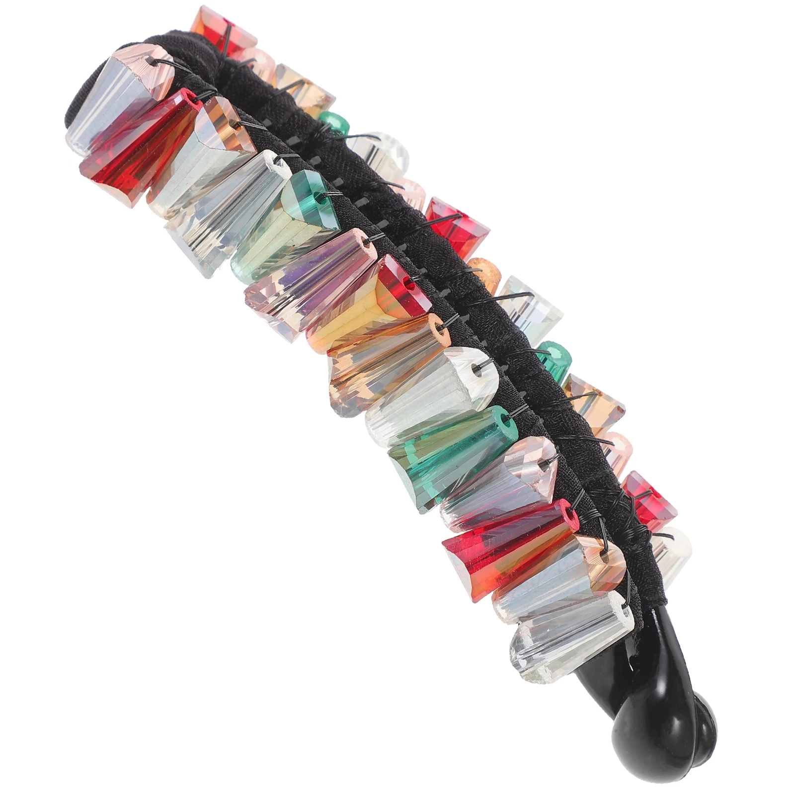 مشبك شعر الموز الكبير، مشابك شعر للنساء ذات ذيل حصان رفيع وسميك وقصير #3