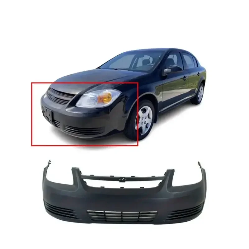 FitParts Compatible with Front Bumper Cover 2005-2010 Chevy Chevrolet Cobalt Base LS LT Sedan Coupe Primed and Ready for Paint