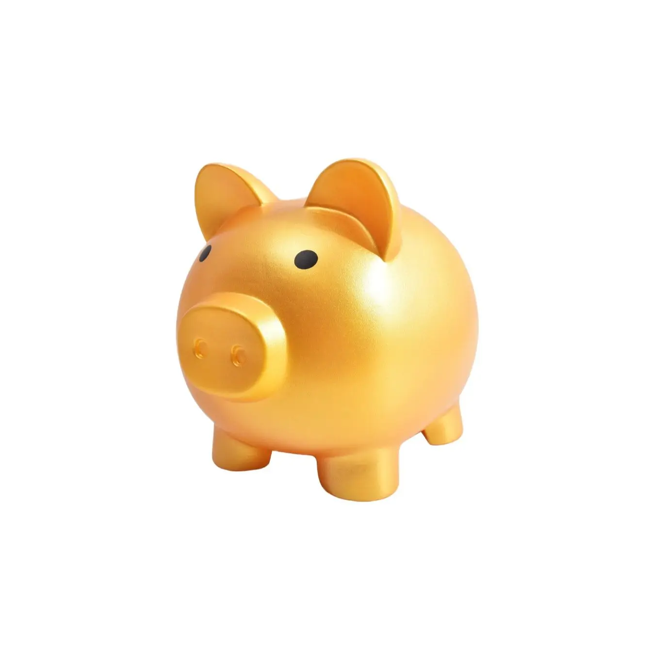 New creative Golden Pig Piggy Bank New Coin Bank Cute cartoon piggy bank Gift Craft Money box Savings Home decor