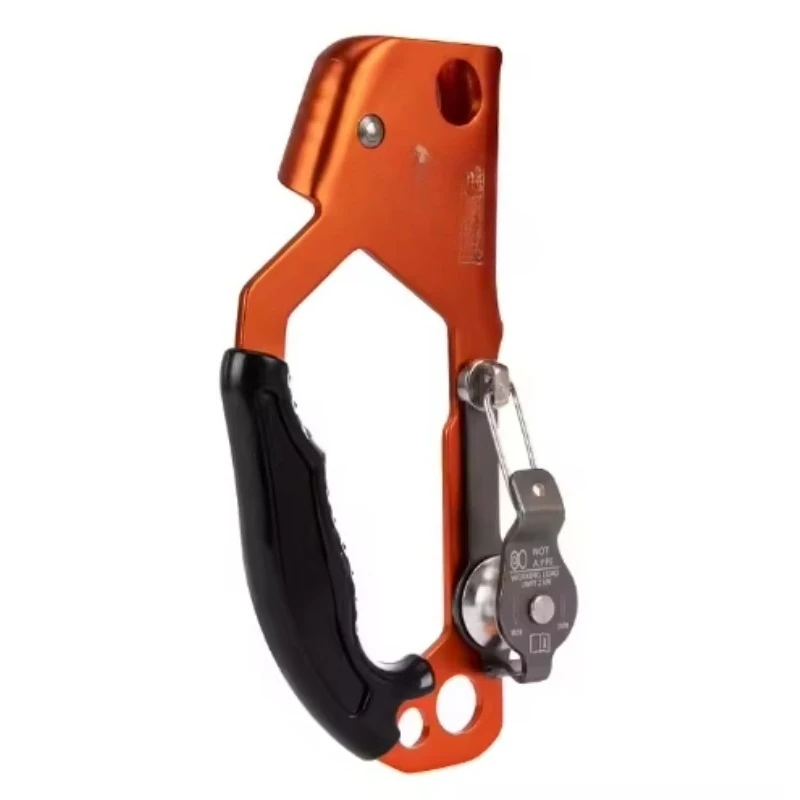 rock climbing and tree climbing fall protection device for hunting, mountaineering, rescue, arboriculture, and caving