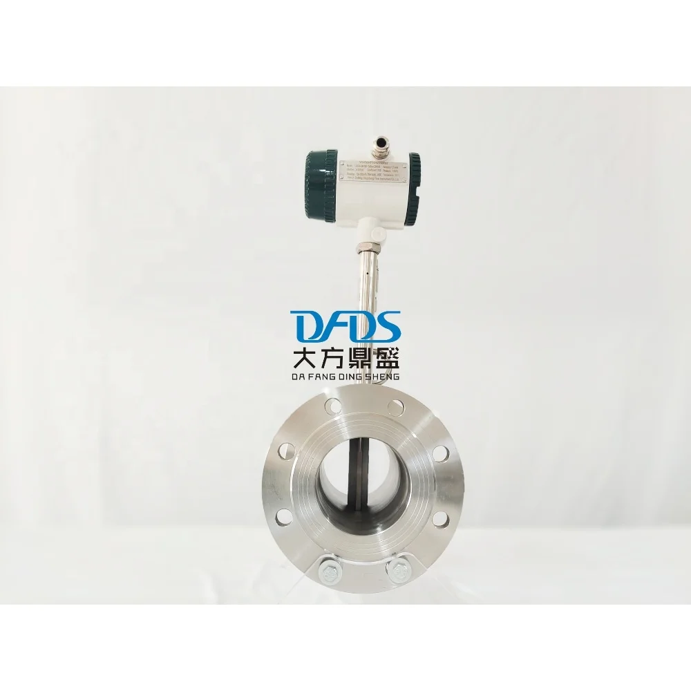 

Temperature Pressure DN100 PN10 Medidor De Flujo De Vortex Flowmeter RS485 Natural Flow Meters Digital Air Flow Meter