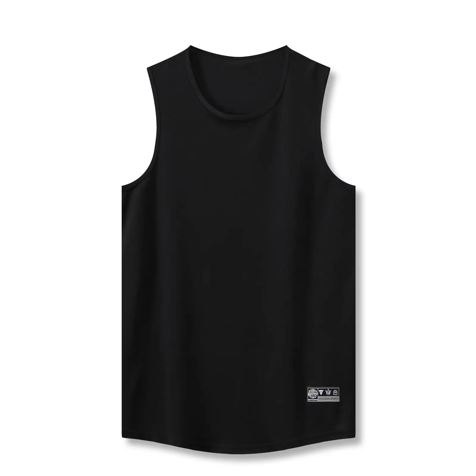 Solid Color Quick Dry Men\'s Basketball Jersey Shirt Crossfit Male Sports Marathon Running Tank Top Jogging Gym Fitness Vest