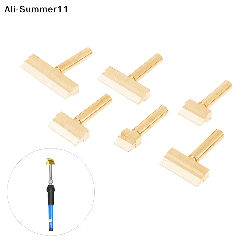 【11A】【HY6】【AY1】Spade-shaped Soldering Iron Tip 10.5-40MM Width Suitable For 936 Series Soldering Iron Welding Tools
