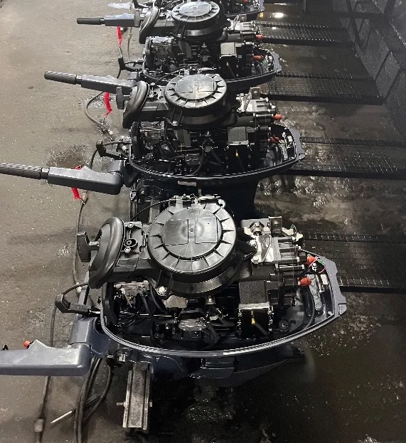 High-Performance 40HP Optional Power Tilt Boat Engine for Rubber Boats