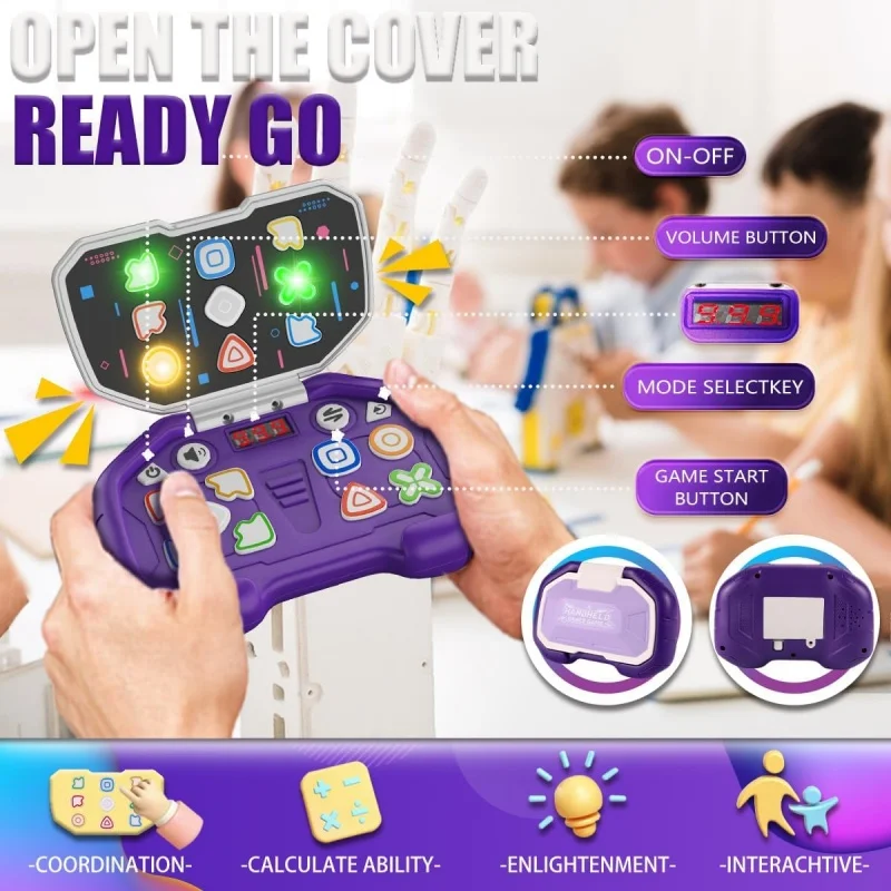 Handheld Dance Game For Kids Fun Brain Memory Toys For Teens Adult ADHD Stress Travel Toys Birthday Gifts For All Ages