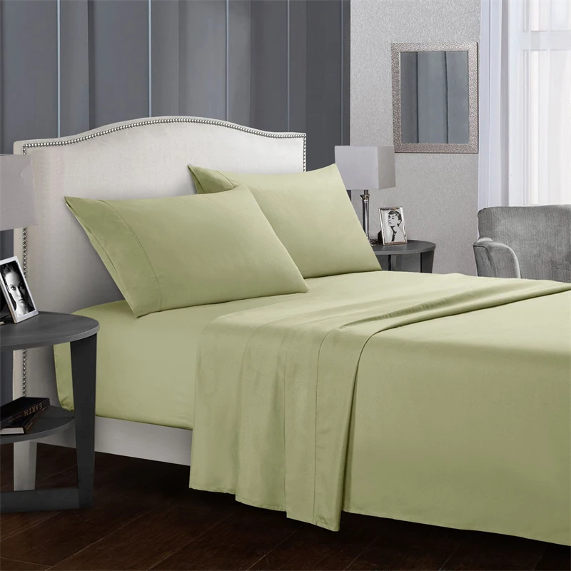 High-quality Simple King Size Bed Sheet Set Soft Comfortable Fitted Sheets Sets Queen Durable Bed Cover Mattress Protector Cover