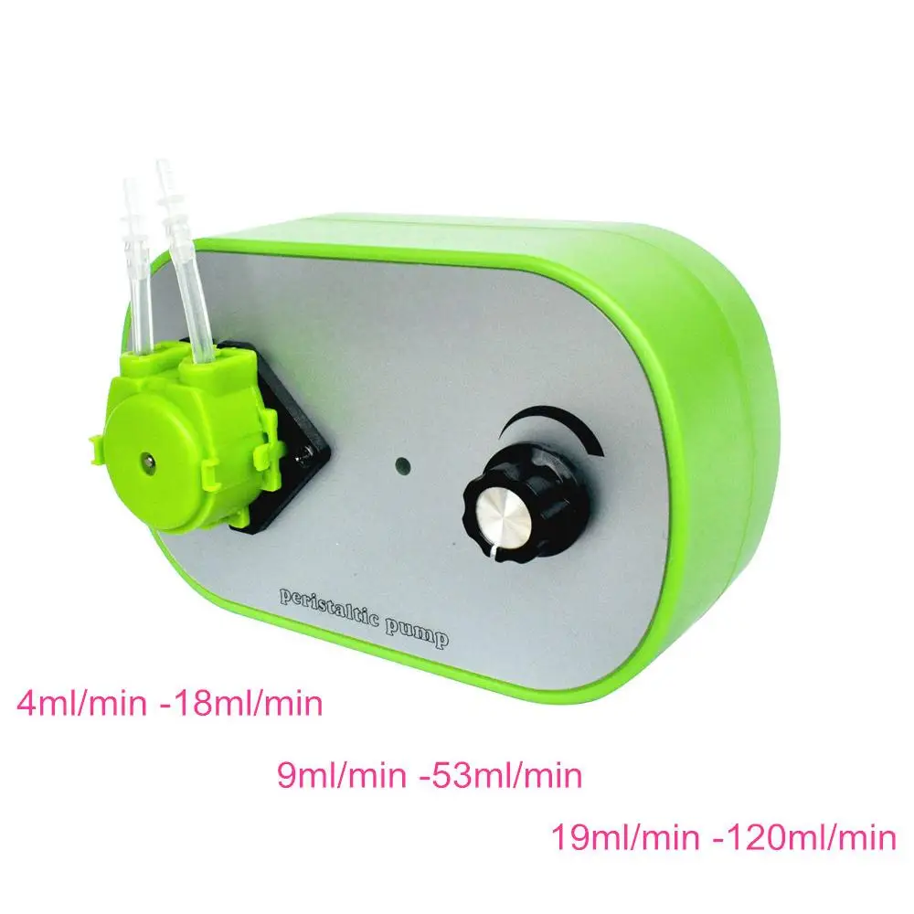 

G628-1-1 AC100-240V Flow Rate Adjustable Peristaltic Dosing Pump 4～18ml/min 9～53ml/min 19～120ml/min Pump