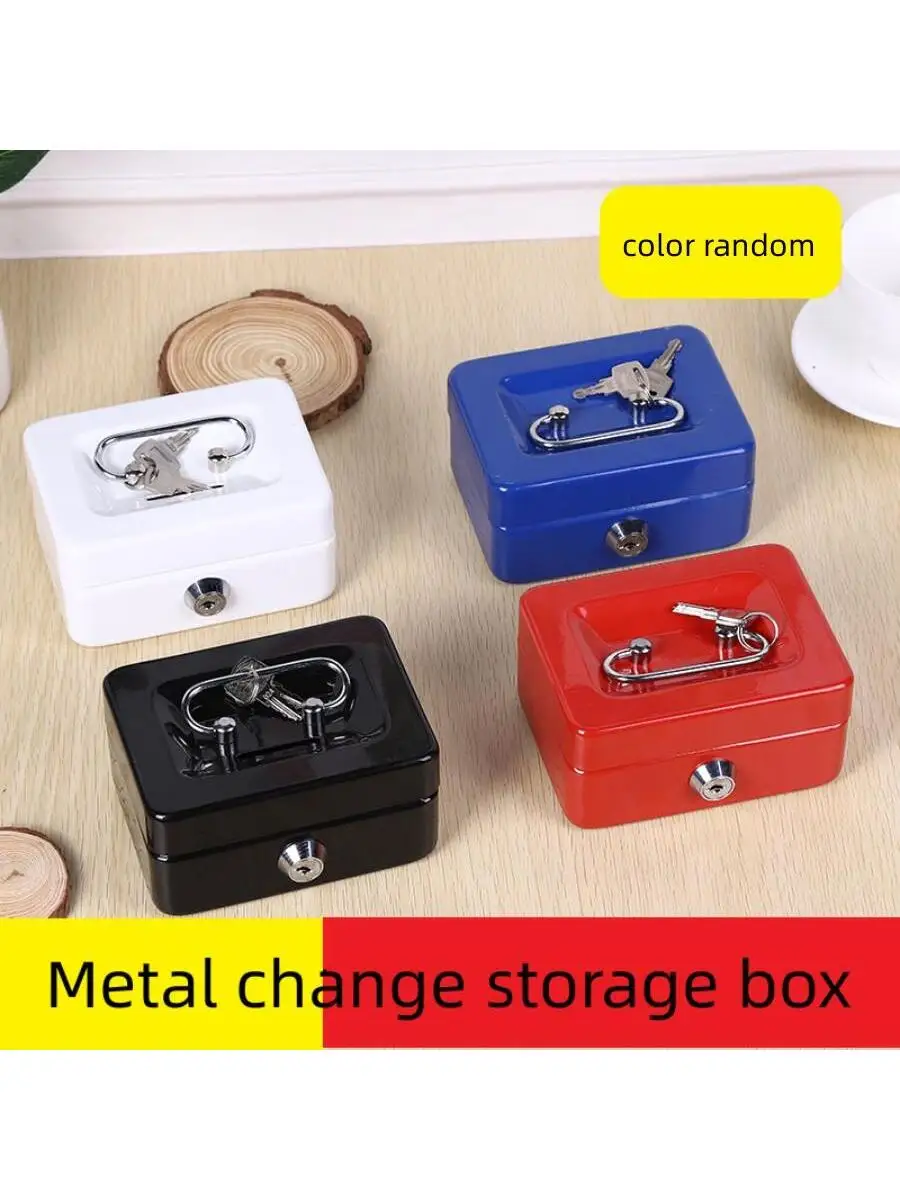 12.5x9.5x6cm 4.92x3.74x2.36inch safe box secret safe cash lock money coin safety hidden storage cashbox safes security locker fo