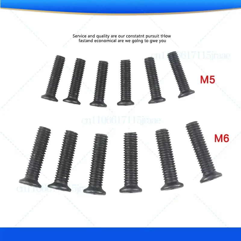 100Pcs For Dongcheng hand drill anti-tooth screw, charging drill cross inverted tooth screw 5x20mm accessories