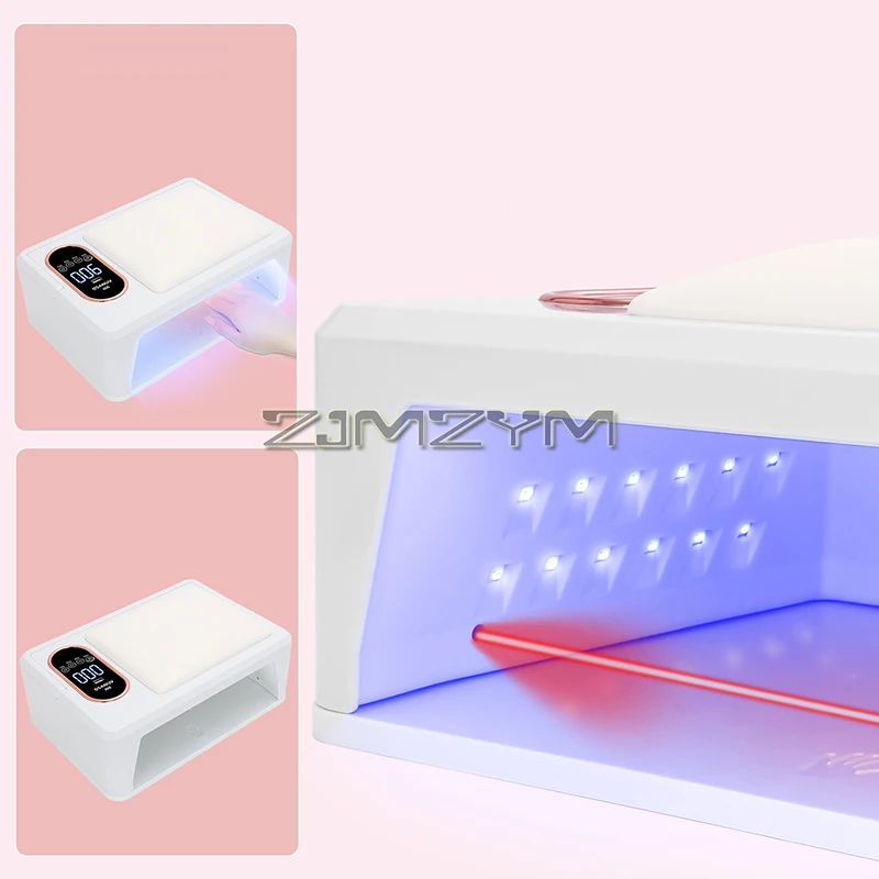 UV LED Nail Lamp, 288W Nail Lamp Nail Dryer Gel Polish UV Nail Light with 4 Timer Setting, Quick Dry Curing Lamp with Display