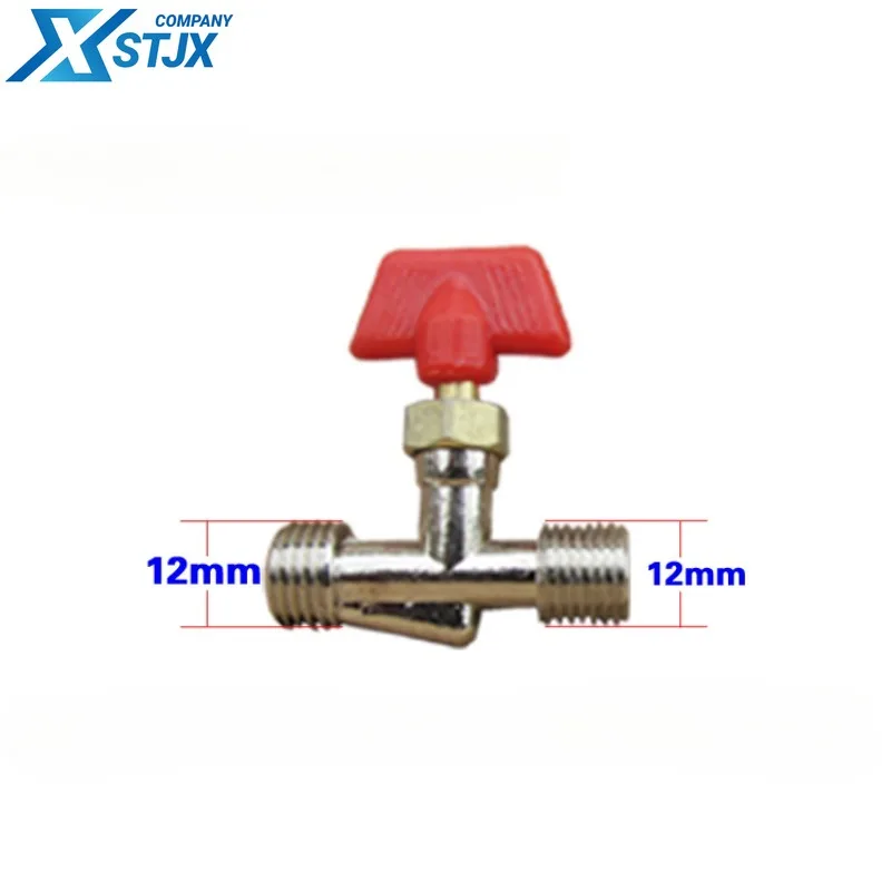 Air compressor accessories 2-point double outer wire ball valve air pump switch internal and external tooth drain valve