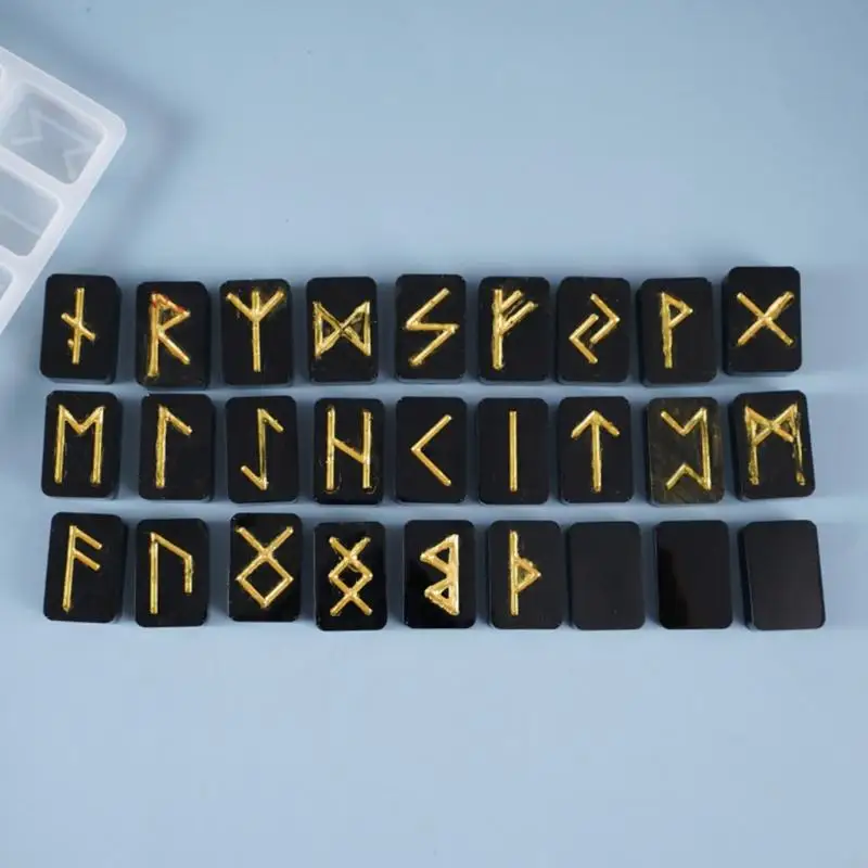 103C Symbol Words Resin Casting Charm Mold Handmade Jewelry Pendants Casting Mold DIY