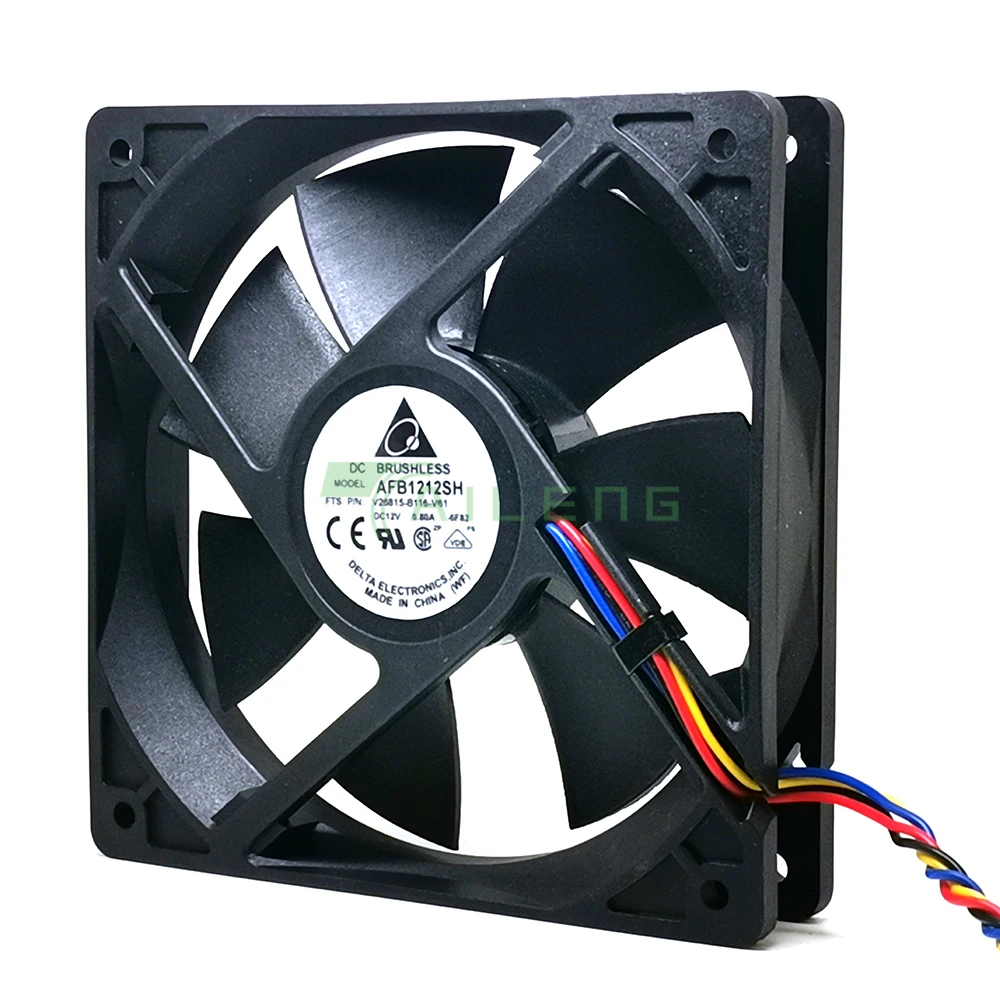 Delta fan AFB1212SH 12CM 120MM 1225 12025 120 * 120 * 25MM 12V 0.80A Cooling Fan Good Quality