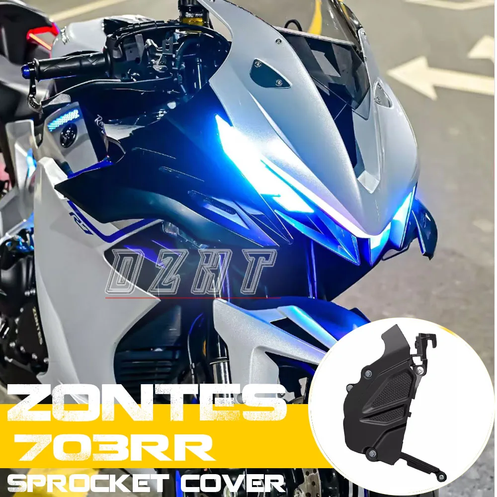 

FOR ZONTES Motorcycle Engine Left Rear Cover Small Sprocket Tooth Plate Decorative Cover Cover Guide Plate