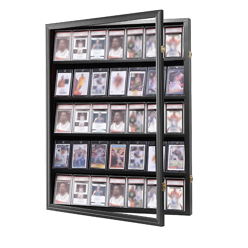 Sports Card Display Photo Frame Baseball Box Transaction Collection Picture Frame Wall Stand Home Decorate Moldura De Foto XYXK