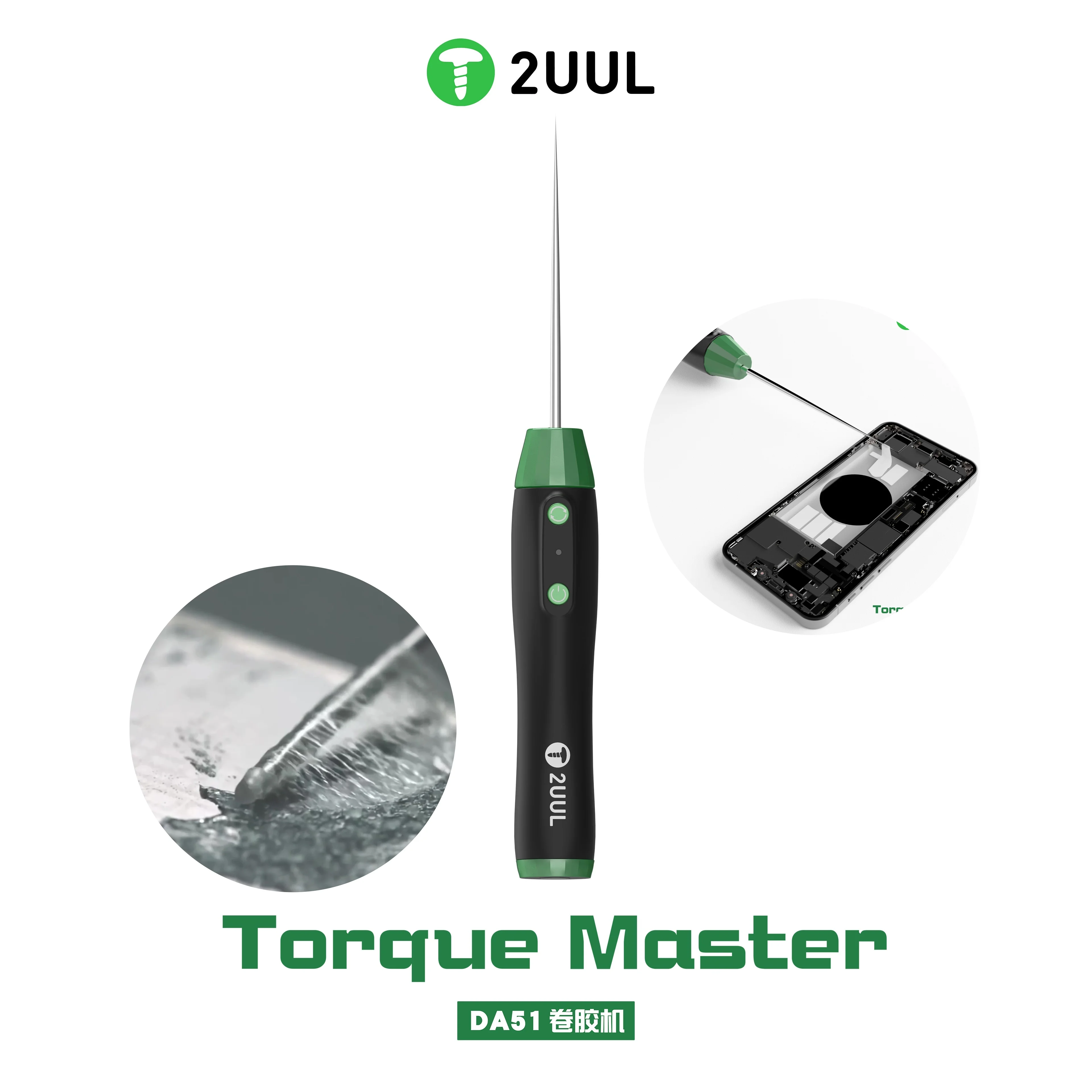 2UUL DA51 Degumming OCA مزيل الصمغ أداة أوتوماتيكية للهاتف بطارية الخالط الإطار شاشة لاصق تنظيف إصلاح فاصل