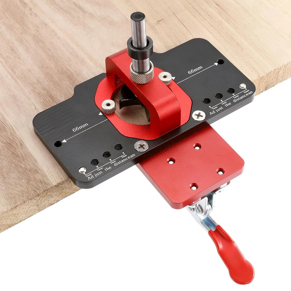 

35mm Hinge Jig Woodworking Drilling Guide Locator Door Concealed Installation Household Hole Opener Tools Puncher Template