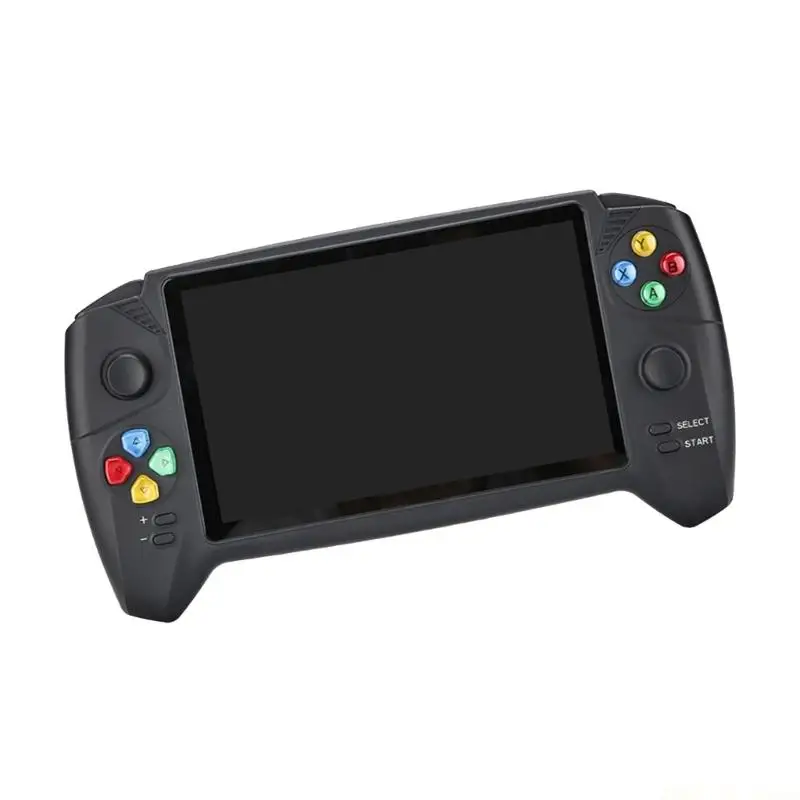 M5TD Handheld Game Device Double Joystick Retro Game Console Gaming Accessories 7inch Large Screen Support TF Card Expansion