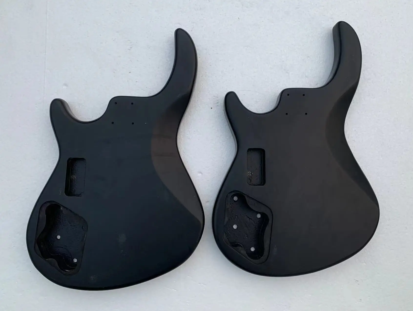 DIY Body for D 4 Strings Electric Bass Guitar with Beautiful Top Guitarra Body in Stock Discount