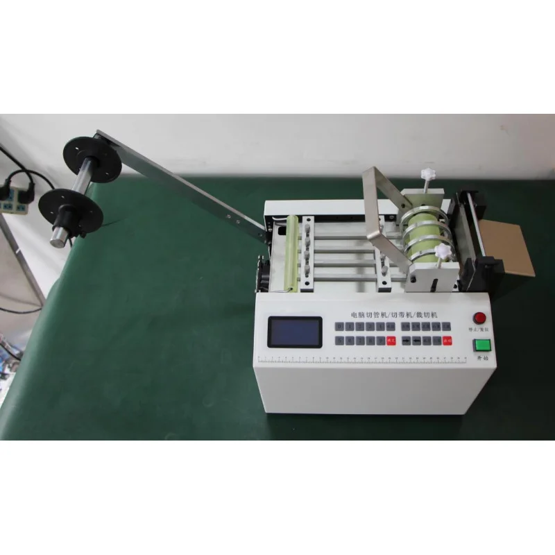 Volledig computermachine Warmtekrimpbare microcomputer Automatische PVC-behuizing Siliconen pijp snijden Pi