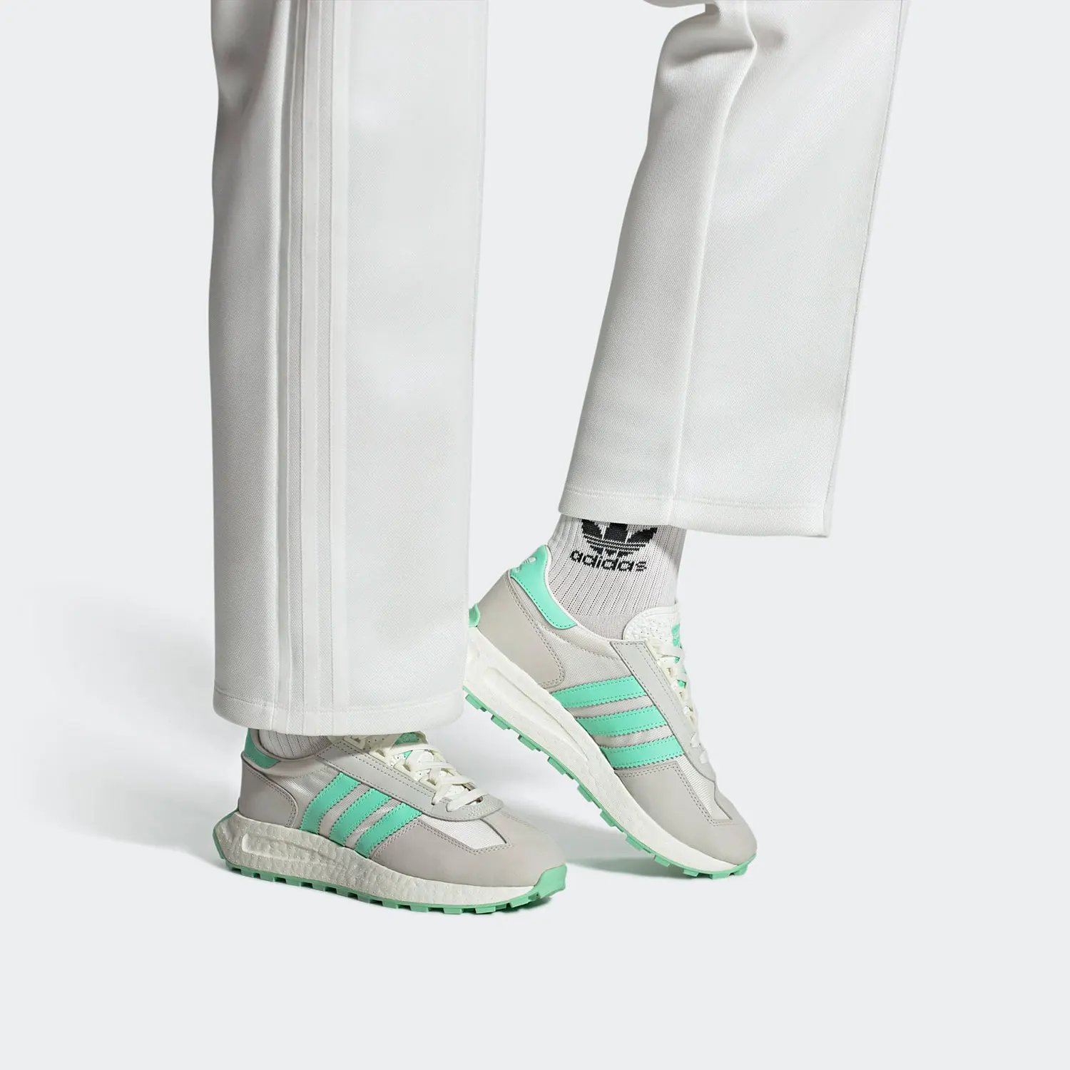 Adidas genuine clover new RETROPY women's sports and leisure shoes HQ4385