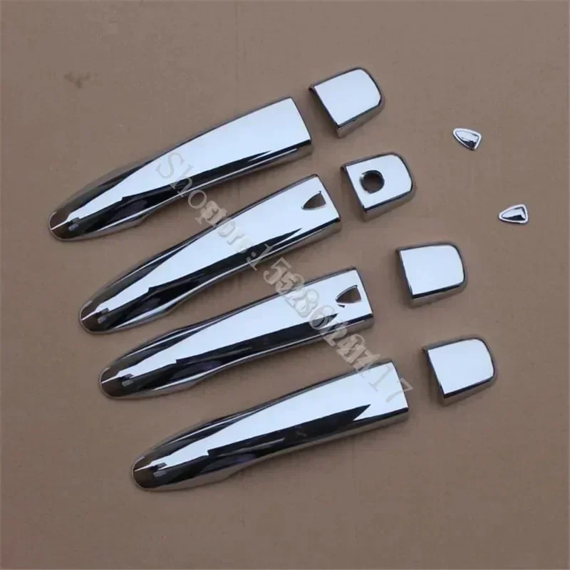 For Nissan Versa Almera 2020 2021 2022 2023 2024 MK4 N18 Door Handle Cover Trim Plastic Chrome Imitation car Accessories