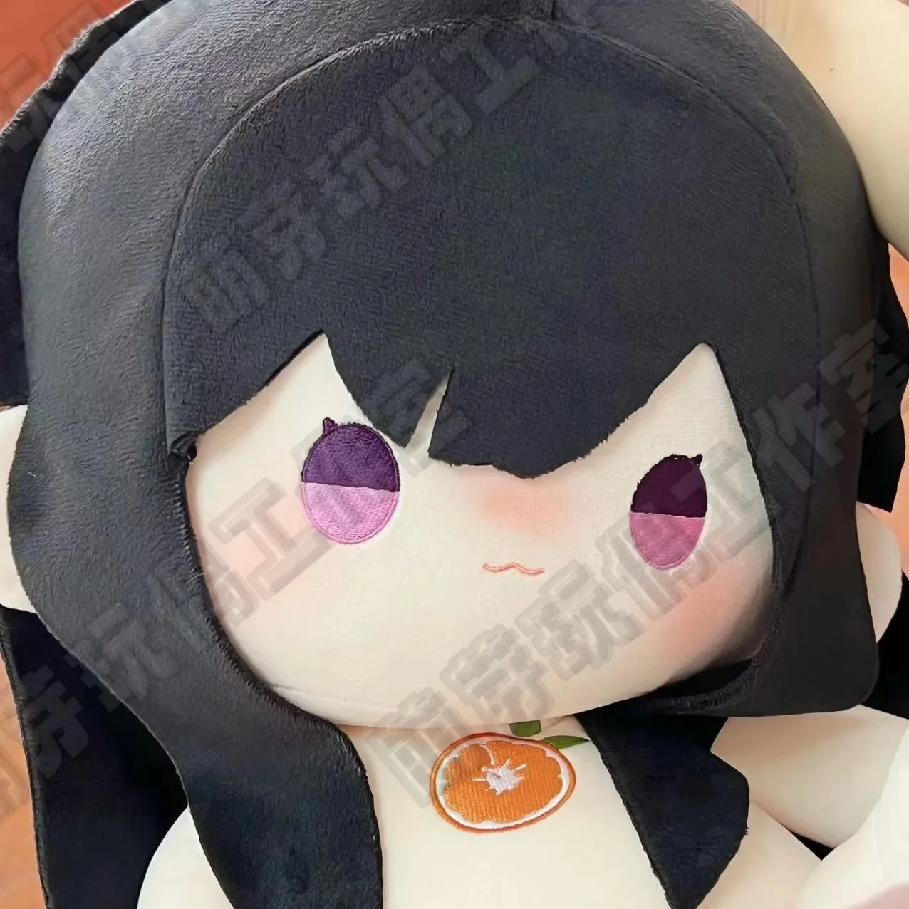 40CM Anime Role Attributes Aihara Mei Girl Soft Plush Doll Body Dress Up Stuffed Toys Sitting Posture Figures Pillow Xmas Gift