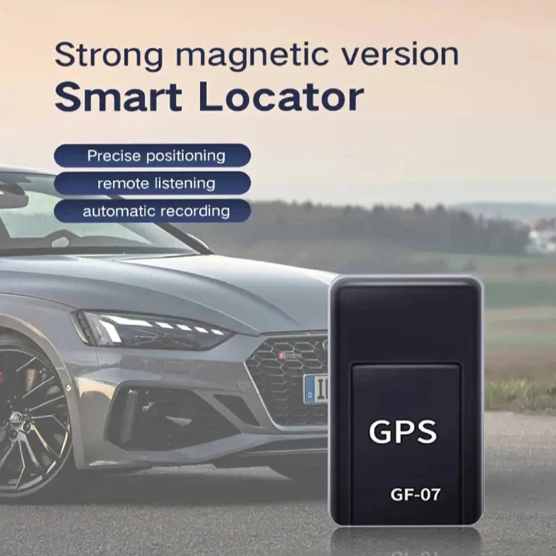 Mini Magnetic GF-07 GPS CarTracker Real Time Tracking Anti Mount SIM Message Positioner Real-time Vehicle Locator Pet Tracker