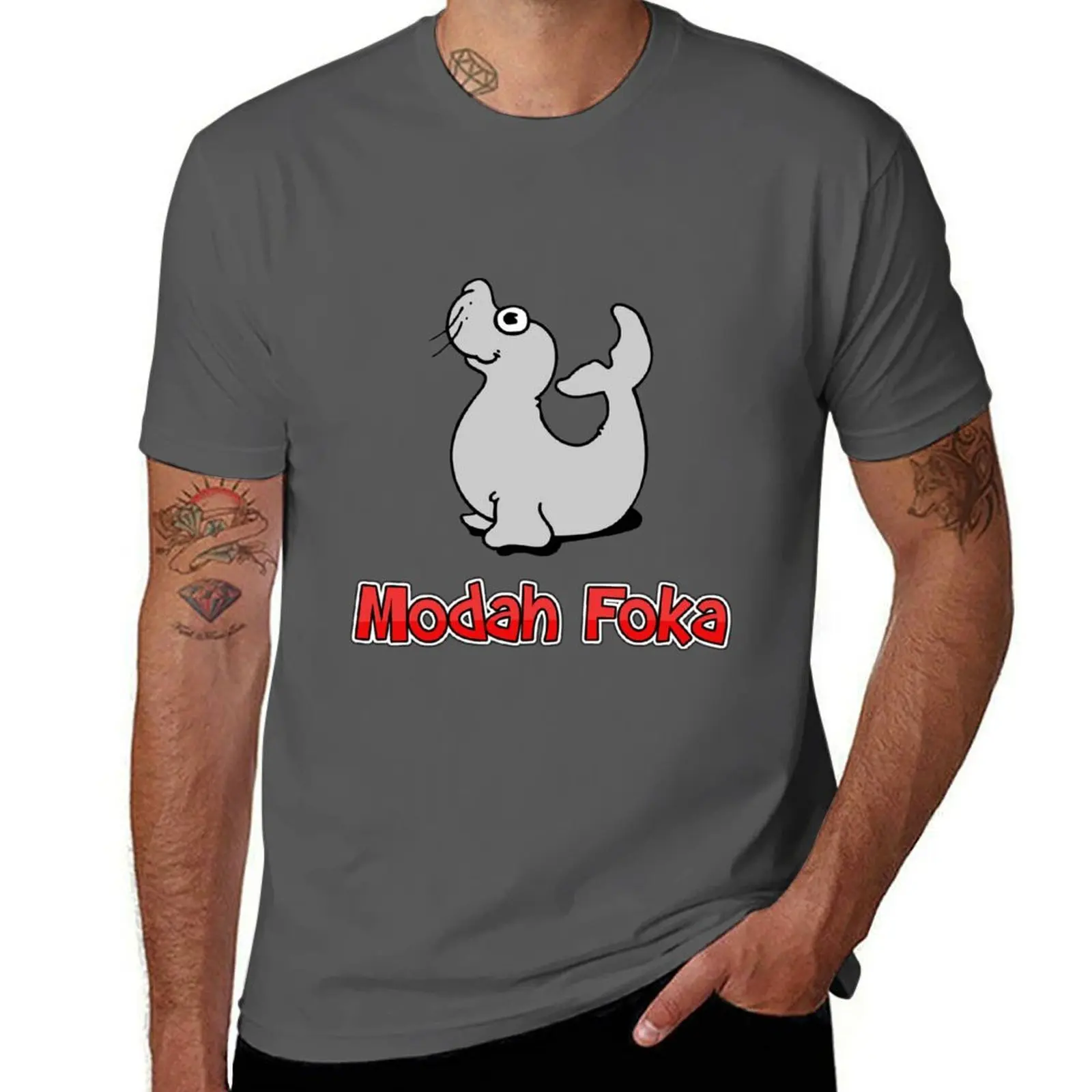 

Foka Fashion T-Shirt Big and Tall Basic Tee Shirt