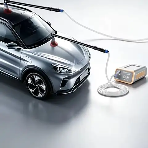 Auto X WOYO PDR007 includes a long pole car body repair kit, dent removal kit, sheet metal repair tool