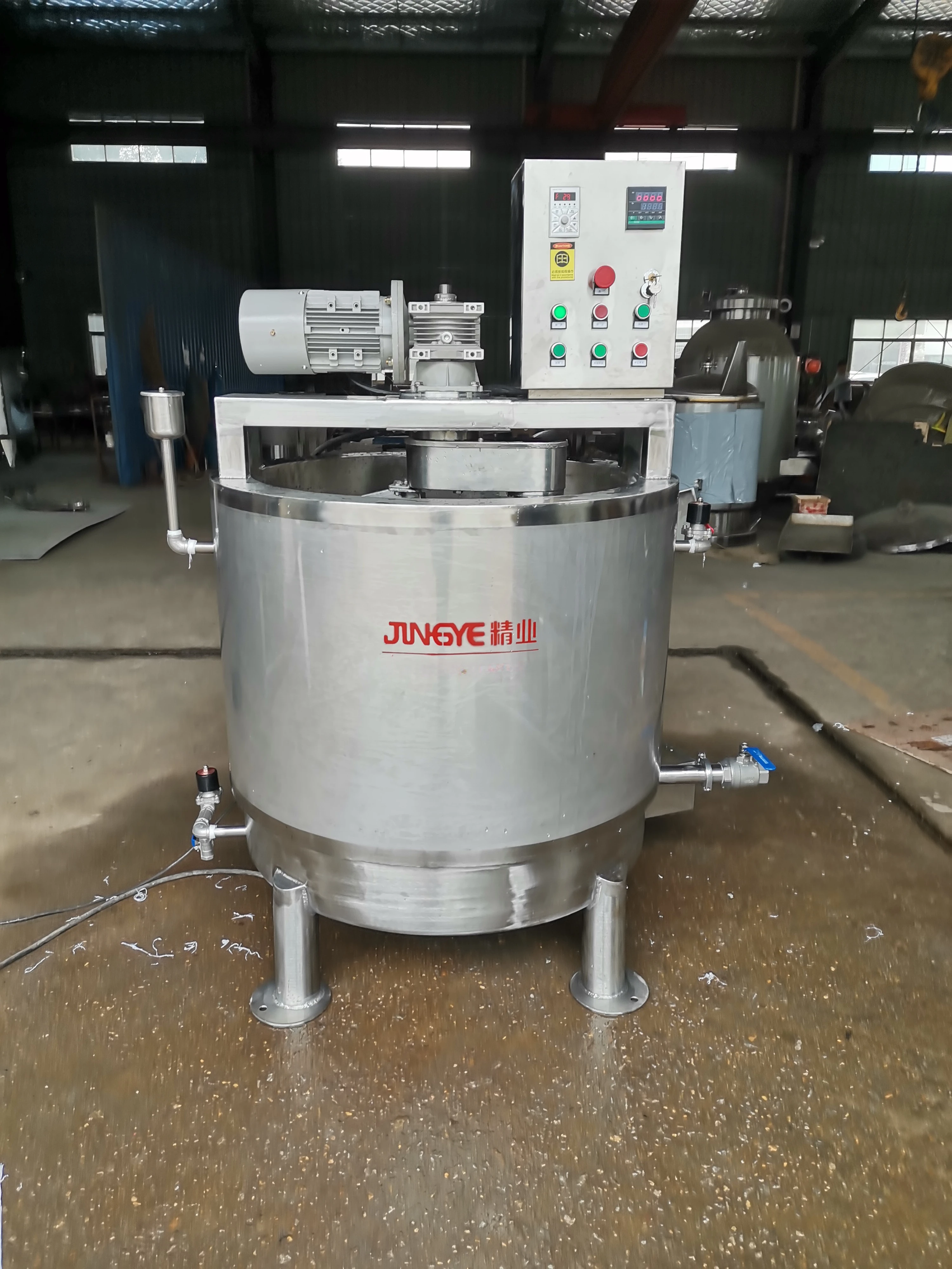 Industrial Small Machine Make Cheese Milk Processing Line Cheese Vats for Sale