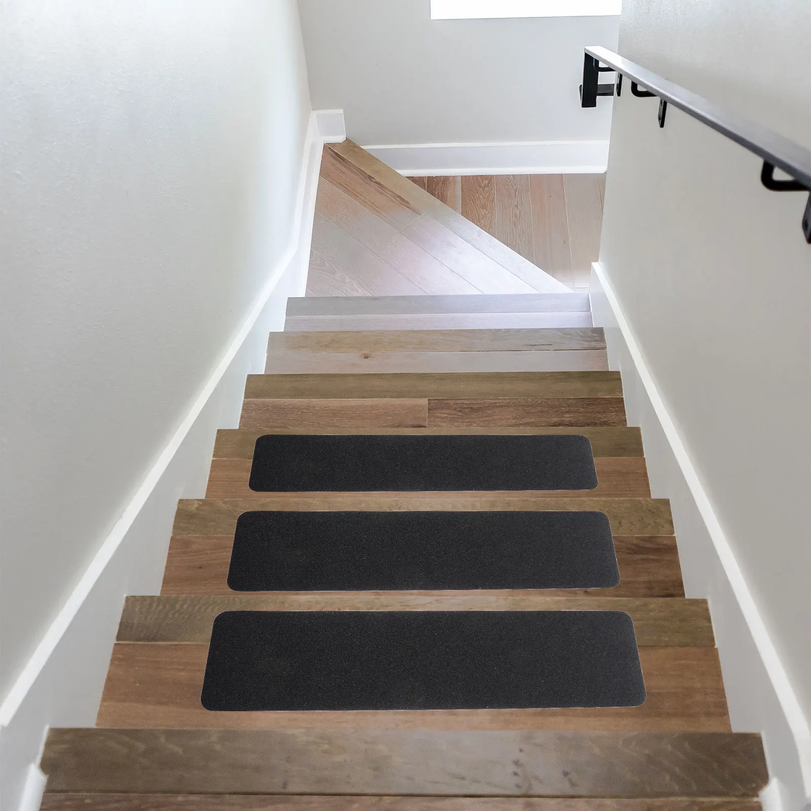 

Tape Anti Skid Sidewalk for Steps Black Stair Grip Non Slip Treads Non-slip Back