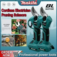 Makita 18V Battery Professional Cordless Electrician Scissors Pruning Shears Cutter Wireless Drills Tools Garden Pruner