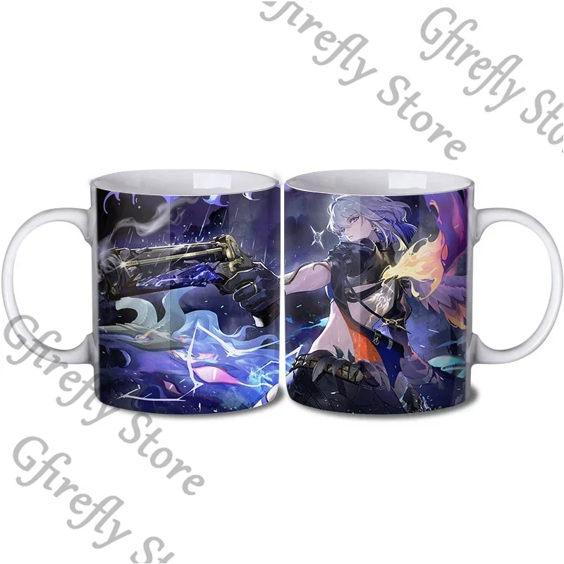 

GALBRENR Wuthering Waves Mugs Color-changing Cups Porcelain Water Milk Ceramic Mug Drinking Ornaments Bottle Xmas Gift