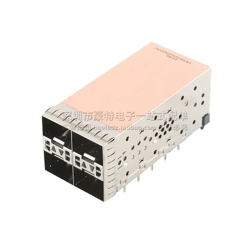 

UE86-S262N-20321 imported new four-port fiber optic interface shell socket SFP cage connector