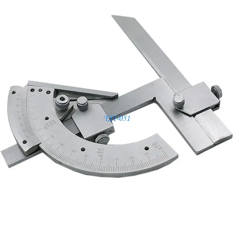 

E15A Vernier Bevel Protractor 0-320° Angles Measuring Rulers Precisions Angles Finder